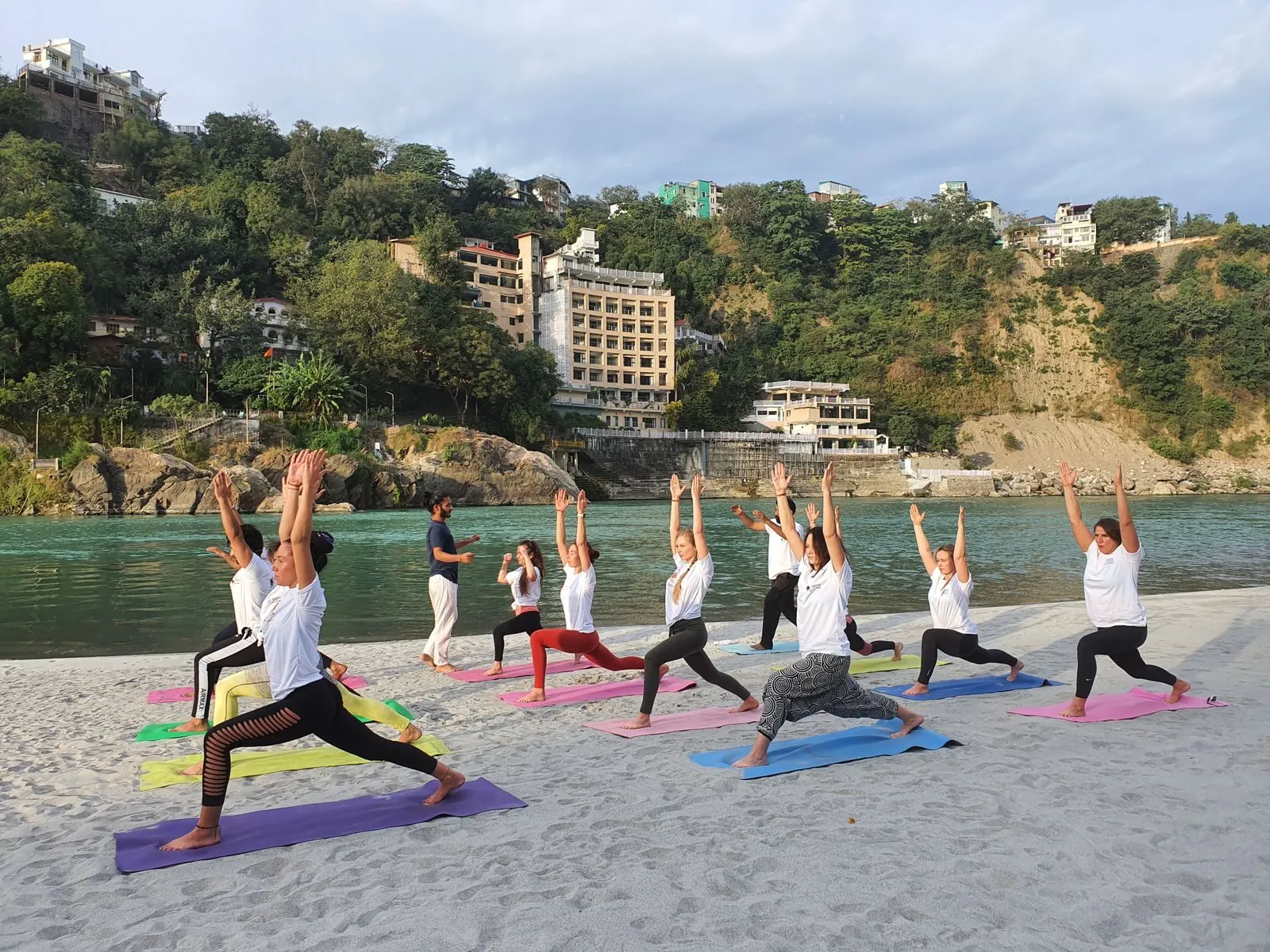 Yoga by the Ganga